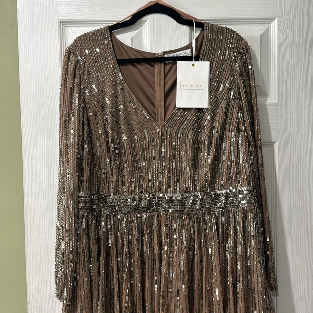 Mac Duggal Midi Dress - Picture 4 of 14